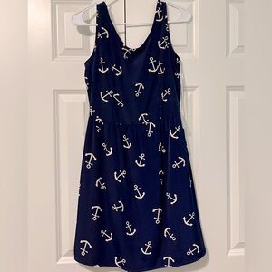 NEW Peach Love California Navy Tank Anchor Dress
 Size: Small